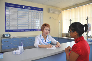 Ресепшн клиники